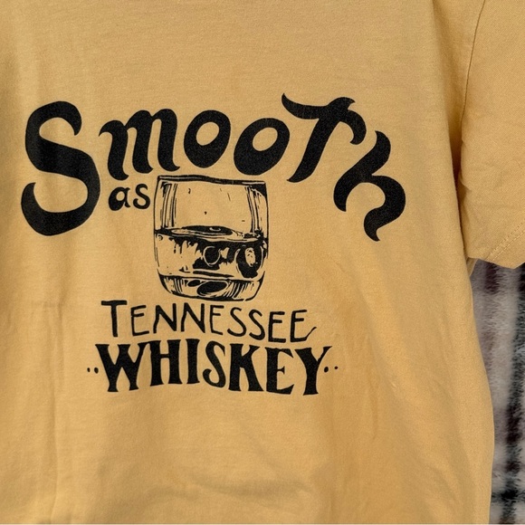 Mustard Tennessee Whiskey Graphic Tee #113 - Picture 2 of 3